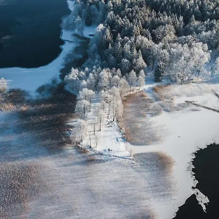 Beautiful Tiny House On The Lake Side. Trakai Exterior photo